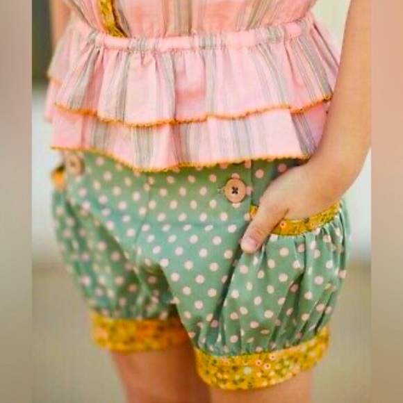 MATILDA JANE Green Thumb Bubble Shorts - Camp MJC - Picture 1 of 6